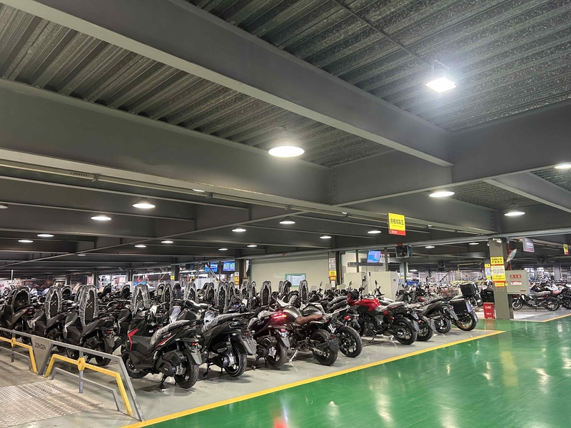 Chongqing Qiyuan Motorcycle Co., Ltd üreticinin üretim hattı