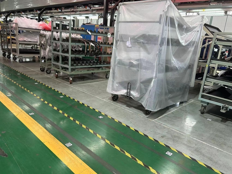 Chongqing Qiyuan Motorcycle Co., Ltd üreticinin üretim hattı
