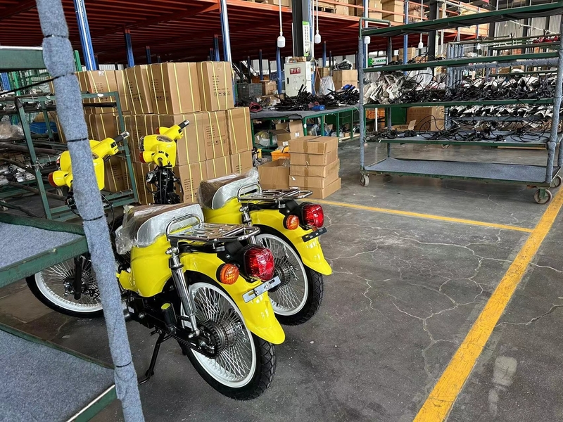 Chongqing Qiyuan Motorcycle Co., Ltd üreticinin üretim hattı
