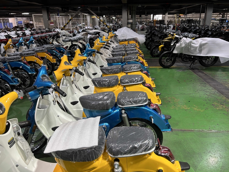 Chongqing Qiyuan Motorcycle Co., Ltd üreticinin üretim hattı