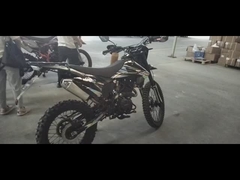 125cc 4 Takto Enduro Spor Motosiklet Arka süspansiyon 150cc Çift Spor Çift Disk Fren Mono