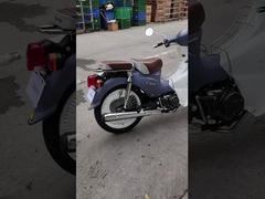 Otomatik Debriyaj 110cc Süper Cub Motosiklet 8000rpm Moped Bisiklet Motokros